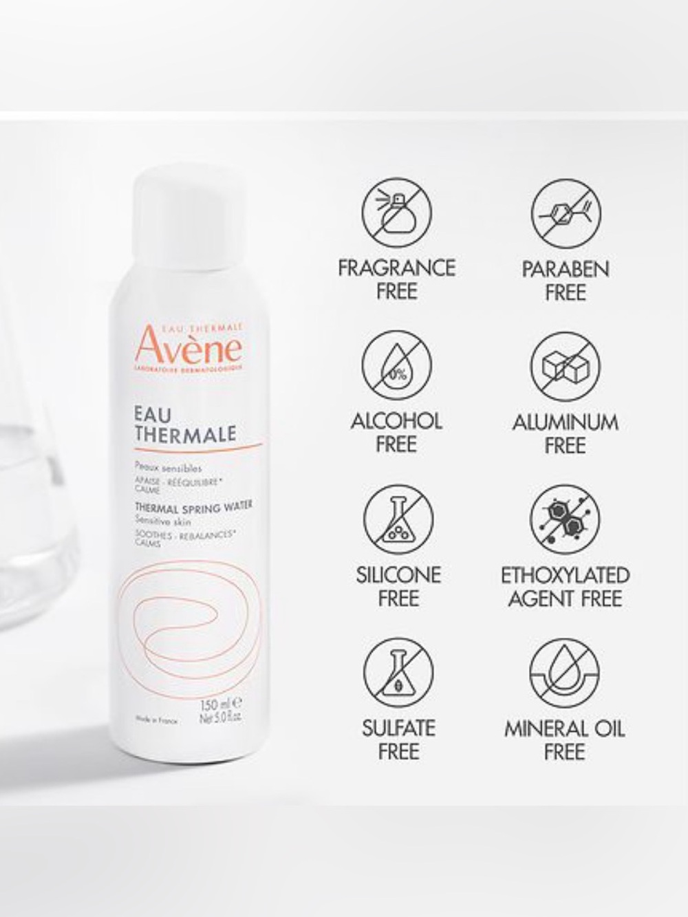 Avene Thermal Spring Water, Soothing, Calming Facial Mist for Sensitive Skin - Picture 4 of 6